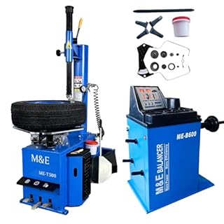 KATOOL ME 2.0HP Tire Machine and Balancer Combo Tire Changer Machine Wheel Balancer Machine Wheel Changers Tire Changer Tire Machine (500combo)