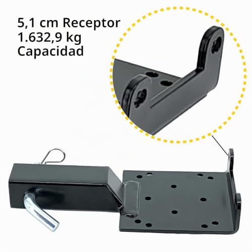 Soporte universal para cabrestante de ATV UTV y camion de 2" 6