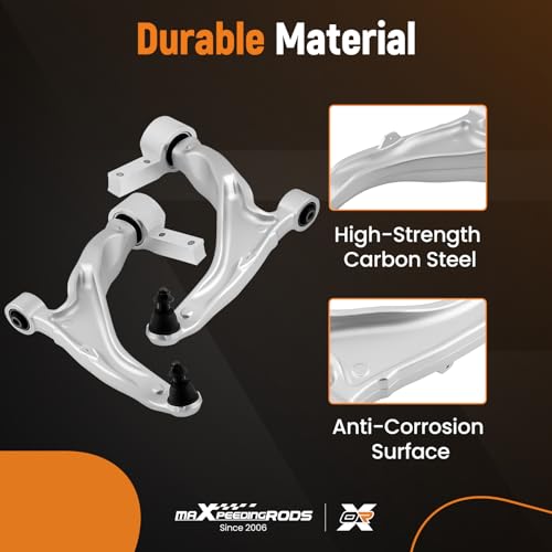 maXpeedingrods 2Pc Front Lower Control Arm w/Ball Joint for Acura MDX 2007-2013, Acura ZDX 2010-2013 - Image 3