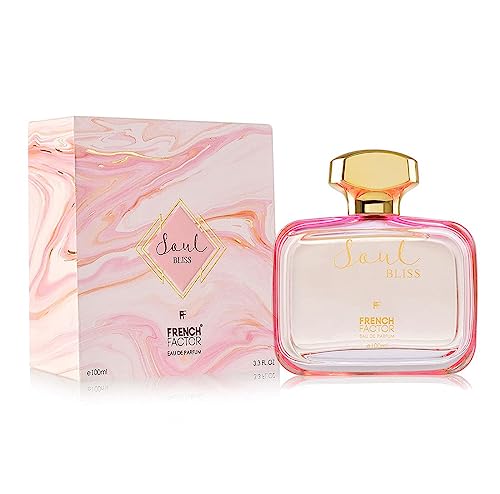 Image of French Factor Soul Bliss Luxury Eau De Perfume For Women Long Lasting Premium Party Perfume Gift For Girls Made In India (Pack of 1, 100 ml)