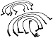 Denso 671-8083 Original Equipment Replacement Wires