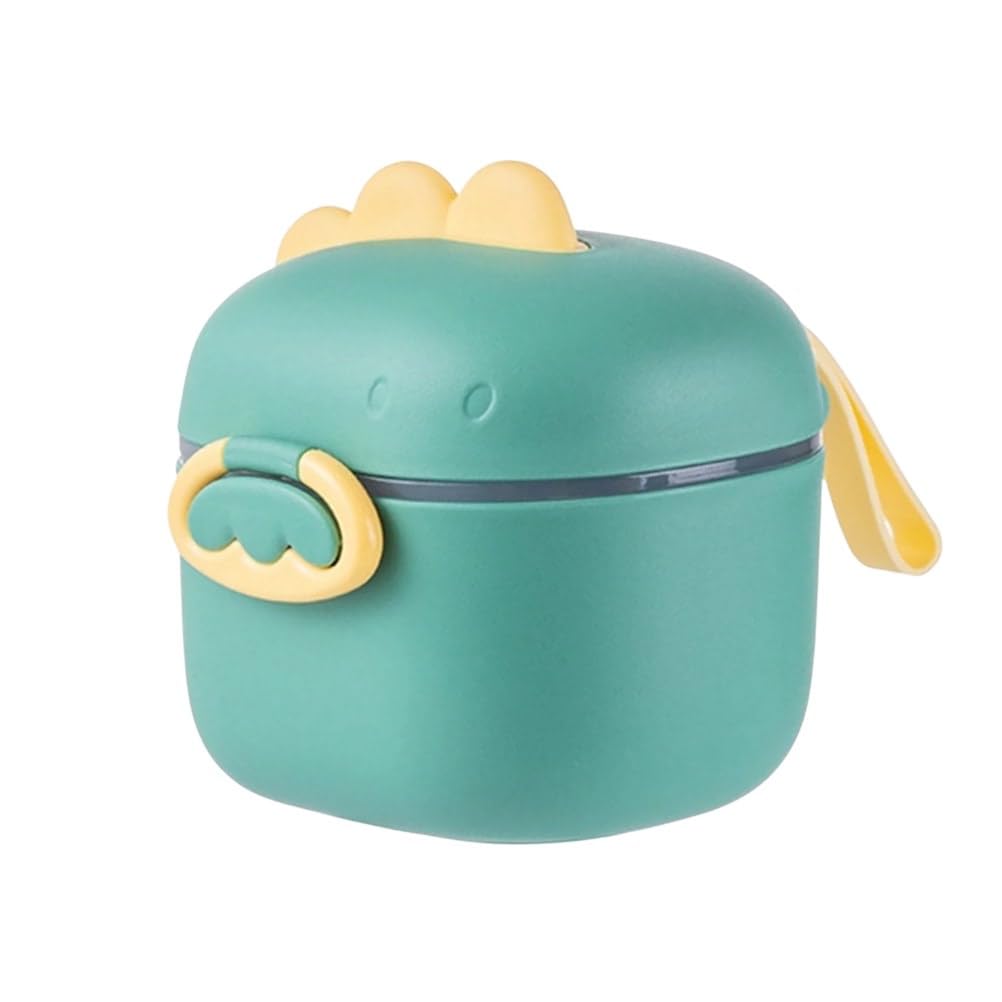 MOWBILLI Milk Powder Container Box for Babies | Portable & Leak-Proof Formula Dispenser | BPA-Free, Food-Grade Storage | Easy-to-Carry & Travel-Friendly, 200gm (Green)-image-25