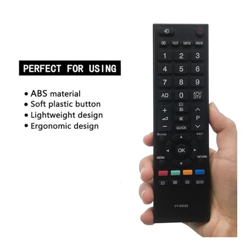 Télécommande TV universelle de remplacement CT-90326 pour téléviseur LED LCD