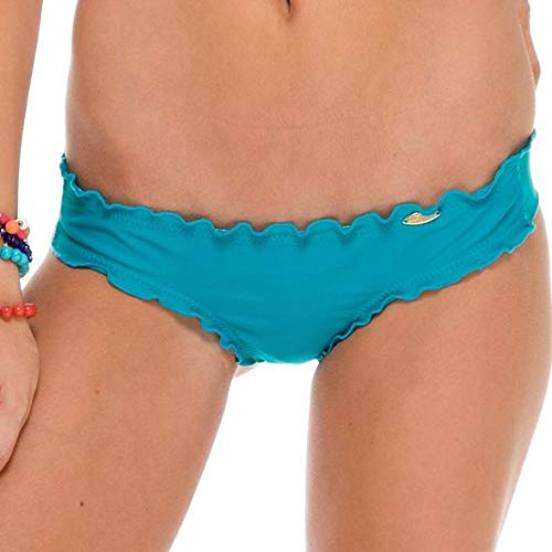 Luli Fama Cosita Buena - Wavey Brazilian Ruched Back Bottom-WHC - S/Exuma