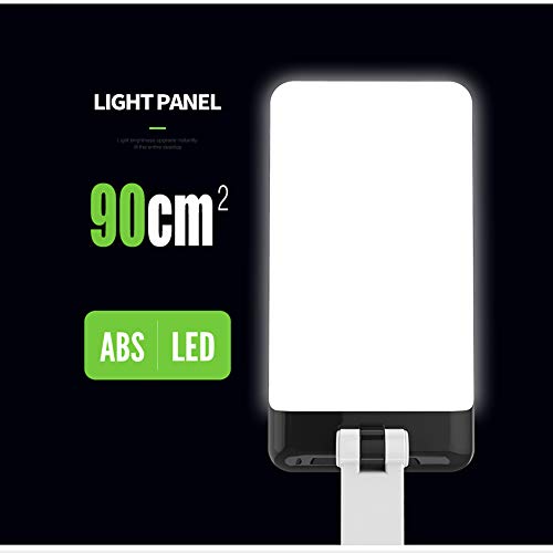 Lampe de table pliante LED rechargeable avec 3 modes d'éclairage pour bureau - 2