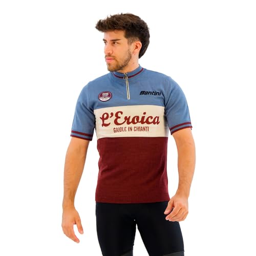 Santini Eroica 28° Gaiole Short Sleeve Jersey L