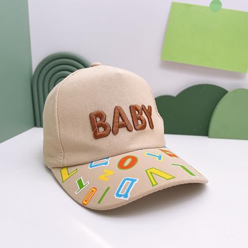 Kids Baseball Cap Fashion Alphabet Graphic Cotton Sports Hats Girl Summer Adjustable Trucker Hats Boys Ponytail Caps2