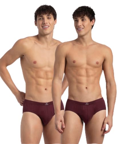 Image of Jockey 8035 Men Super Combed Cotton Solid Brief with Ultrasoft Concealed Waistband (Pack of 2)