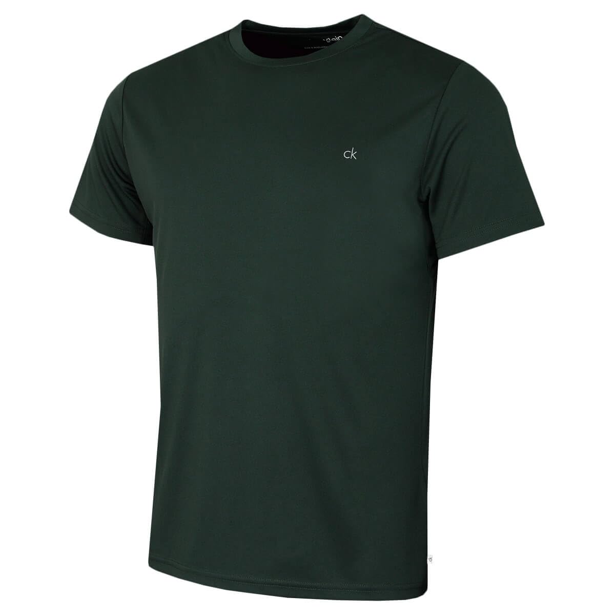 Calvin Klein Men's Evergreen Harlem Quick Drying T-Shirt - Xl