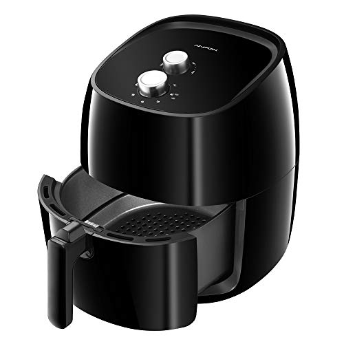 HYD-Parts Air Fryer XXL 8QT Detachable Basket for Roasting/Baking/Grilling, Easy to Clean,Recipes Included