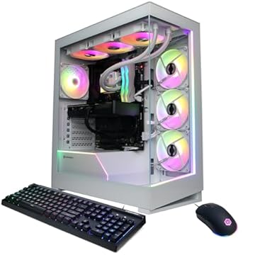 CyberPowerPC Gamer Supreme Gaming PC, AMD Ryzen 9 9950X3D 4.3GHz, GeForce RTX 5070 12GB, 64GB DDR5, 4TB PCIe 4.0 SSD, WiFi Ready & Windows 11 Home (SLCAI22000A2)