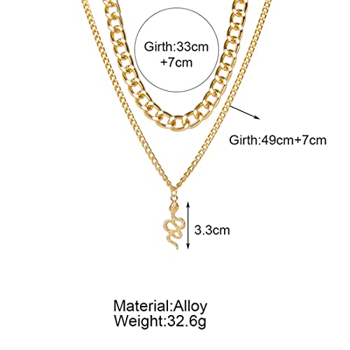 Snake Layered Necklace