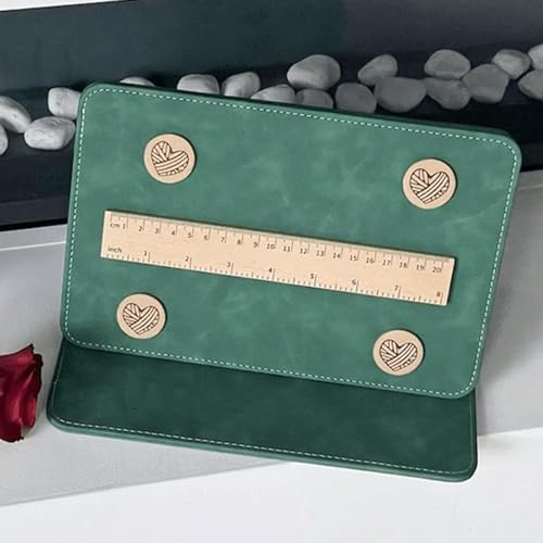 LDLGDMAI Chart Holder Knitting Tool,2024 New Knitting Tool Accessories,Cross Stitch Supplies and Accessories, Magnetic Board for Cross Stitch,Needle Arts Pattern Holder Chart Keeper (Green)