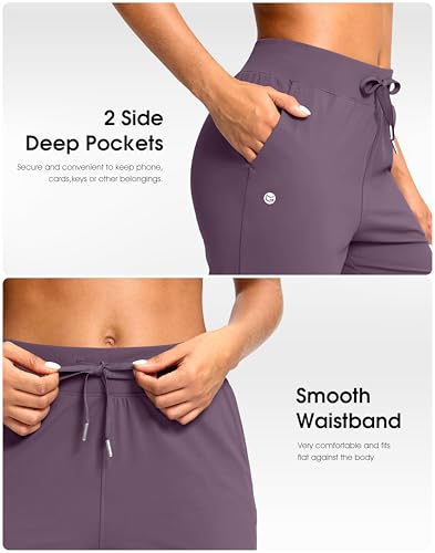 Image of G Gradual Petite Pants for Women 24 inch /26 inch Ankle Pants with 2 Pockets