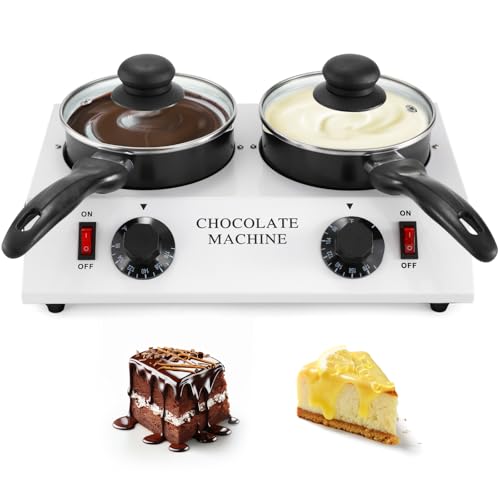 POWLAB 80W Electric Chocolate Melting Pot, Dual Tempering Machine