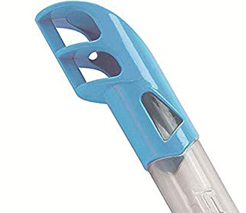 Cressi Top Snorkel - Small breathing tube, Transparent/Aquamarin - Image 4