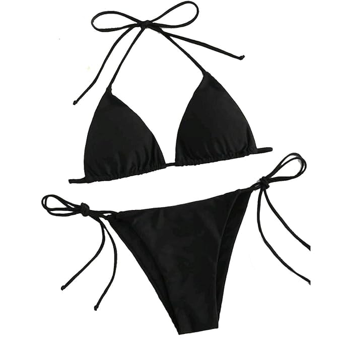 BRUCHI CLUBWomen’s Black Bikini Set