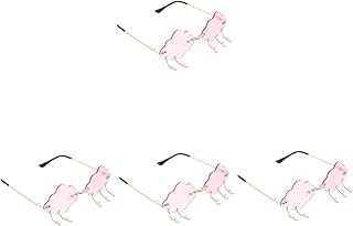 4 Pçs Óculos De Sol Óculos De Sol Óculos De Sol Metálicos Para Mulheres Óculos De Sol Da Moda Tons Sem Moldura Óculos De Sol Da Moda Para Mulheres Armações De Óculos De Sol