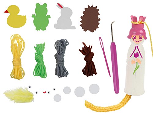 Lena 42374 - Animali Strickliesel con 4 Modelli e