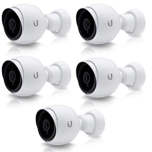 Ubiquiti Networks 5 Pack UniFi UVC-G3-AF 1080p Outdoor Day & Night Bullet Camera with Instant AF Adapter