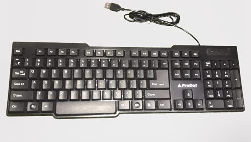 MYK Computer's Multimedia Wired USB Keyboard | Set of 2 (Combo)
