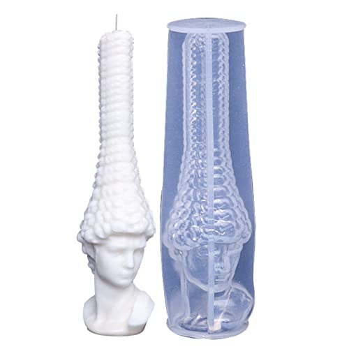 Maciun Epoxy Candle Mould,Roman Column Planter Pot Mould - Greek Decoration Silicone Moulds, Pot Mould, Roman Column Moulds, Mold