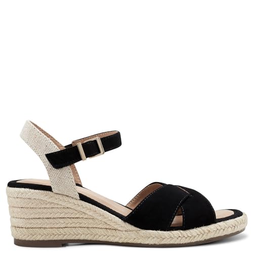 Easy Spirit Women's Shandra Espadrille Wedge Sandal4