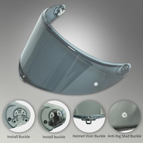 Image of AGV K6 and K6S Visor (Pale black)