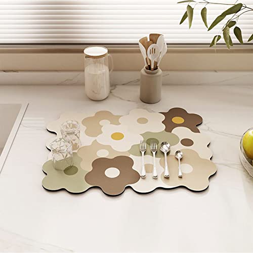 Tappetino Scolapiatti da Cucina Elegante Tappetino...