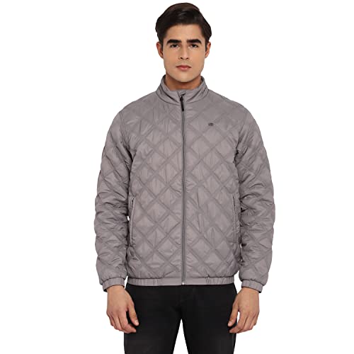 Image of Red Chief Men Milletry Full Sleeve Solid Regular Fit Polyester Standard Length Casual Jacket