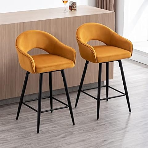 Tabouret Bar Velours Wahson Cover