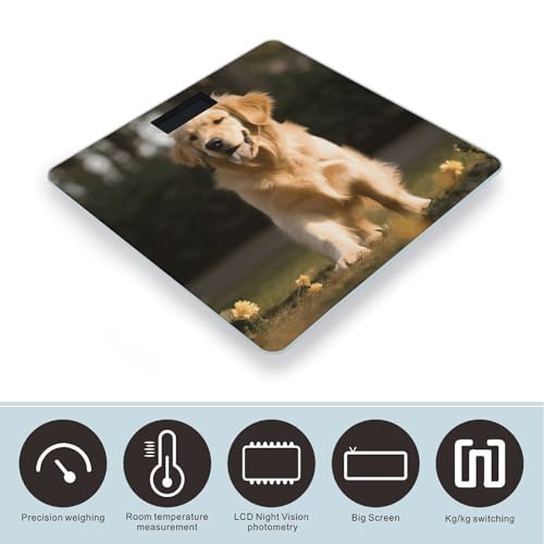 Báscula digital para perros Golden Retriever hasta 400 lb miniatura 3