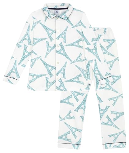 Pijama con Botones para niños de algodón Estampado