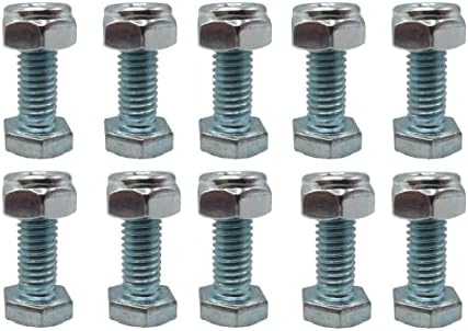 10 Sets 94001-06200-0S 95701-06016-00 Auger Shear Pins Bolts & Nuts fits Honda HS1132 HS624 HS828 HS928 HS724 Snow Blowers