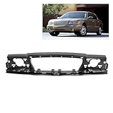 KUAFU Header Panel Assembly Compatible with 2003-2005 Mercury Grand Marquis & 2003-2004 Mercury Marauder Replacement for 3W3Z8190AA FO1220223 Electrophoresis Black Steel