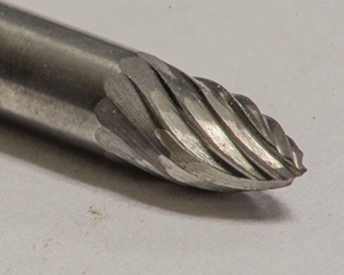 Fresa Carburo Sólido Corte Simple SG-41 1/8" x 1/4" miniatura 5