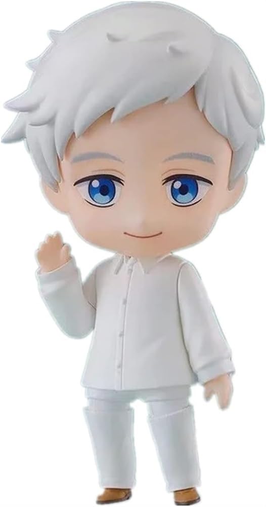 The Promised Neverland Anime Figure Norman Q Version Nendoroid Action Figures PVC Action Statue Anime Collection Model Toy,Teenager Birthday Gifts Desktop Decoration
