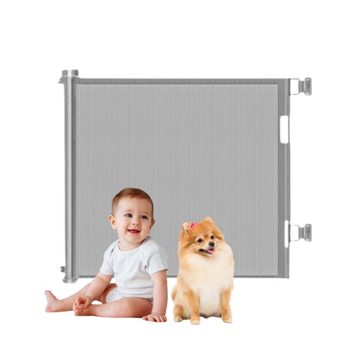 Amazon.co.jp: ロール式 ベビーゲート ペットゲート 150〜300cm対応