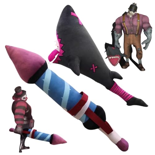 第五人格 ぬいぐるみ 抱き枕 コスプレ武器 復讐者 レオ 道化師 ジョーカー グッズ 寝具 コスプレ道具 置物 おもちゃ 飾り コスプレ小物 おもしろ ふわふわ 完成度高い cosplay コレクション プレゼント (70??80cm,復讐者 レオ)