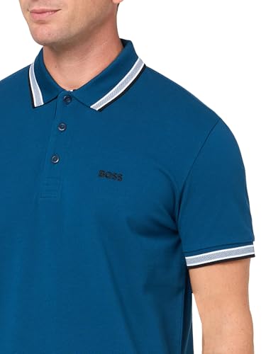 Image of BOSS Mens Paddy Short Sleeve Polo Shirt