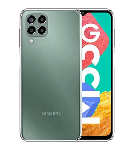 Image of Transparent Soft Silicone TPU Flexible Back Cover Compatible with Samsung Galaxy M33