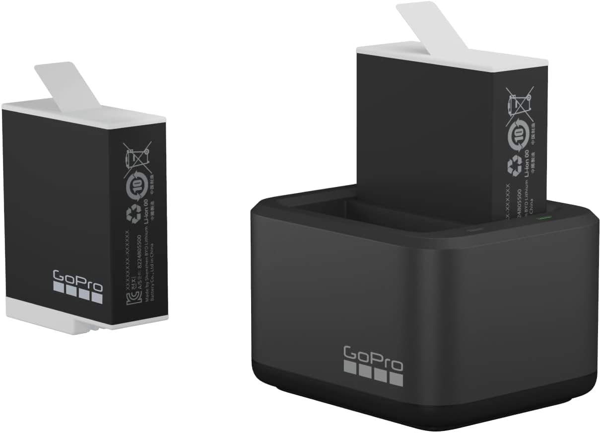 GoPro ゴープロ デュアルバッテリーチャージャー＋ Enduroバッテリー2個セット デュアルバッテリーチャージャー＋Enduroバッテリー2個セット ADDBD