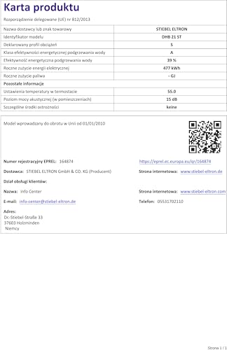 Stiebel Eltron DHB 21 St | 21 kW Variante - 13