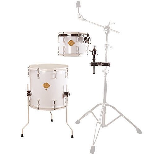 Sawtooth ST-COM-TE-PACK-WHITE Command Series Extension Tom Pack - Includes: 8 Inch Tom & 14 Inch Floor Tom thumb #1