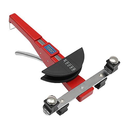 Rohrbieger Manuelle Rohrbiegemaschine 6-22mm Biegewinkel bis 90° Rohrbiegewerkzeuge Satz inkl. Biegemaschine, Rohrschneider, Entgrater