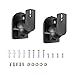 2 Pcs Speaker Wall Mount Brackets for Logitech Z906 Surround Sound Speaker System + + Remote + Wall Mounting Hardware Kit, Replacement for Logitech Z906 Remote Control, Wall Mounts & Screw Set