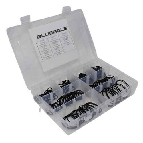Image of Hydraulic O-Ring ORS /ORFS for Flat Face O-Ring Seal Hydraulic Fittings Hydraulic O-Ring Seal Kit 8 Common Sizes Buna-N 90 210 Piece Kit