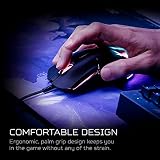 Acer Predator Cestus 330 mysz gamingowa z czujnikiem PixArt 335, regulowane ustawienia DPI, 16,8 mln kombinacji kolorów RGB i NVIDIA Reflex