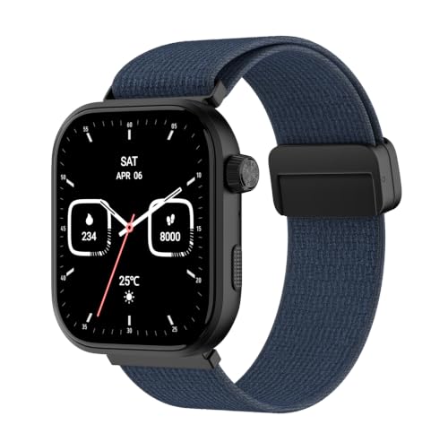 Noise Store Noise ColorFit Ultra 4 Smartwatch, 1.96" AMOLED, Royal - Image 2