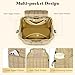 TILYMOL Puffy Backpack for Women, Quilted Backpack for Travel, Ultra Lightweight Puffer Daypack, Brown